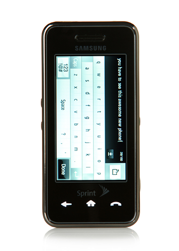 Illustration for article titled Sprint's Samsung Instinct: At Last, a Decent iPhone Competitor